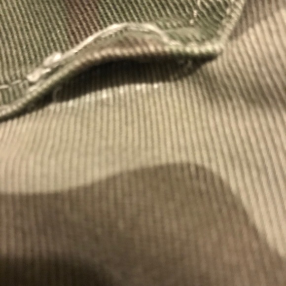 Zara Trafaluc Army Print Jeans - Picture 7 of 7